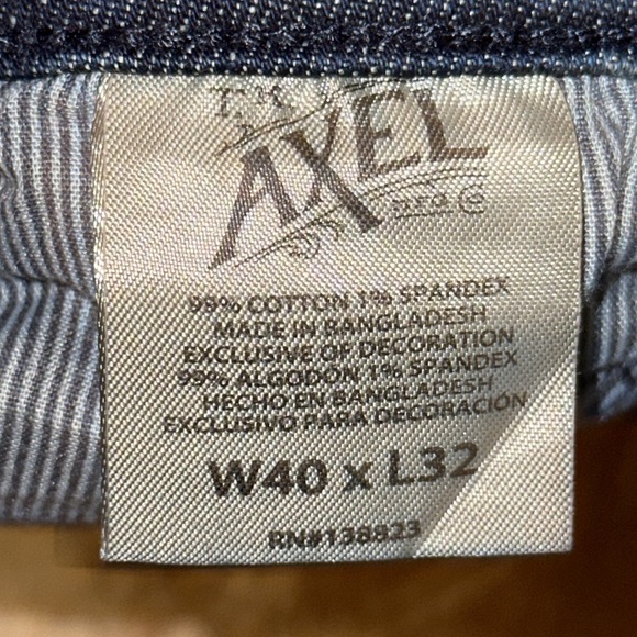 T.K. Axel Slim Bootcut Jeans NWOT - Picture 12 of 14